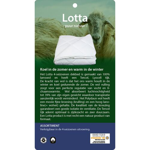 Lotta 4-seizoenen dekbed